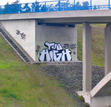 Graffiti Wall in Bayreuth - Photo by AMIDNIGHT - Bayreuth, 2H, OST