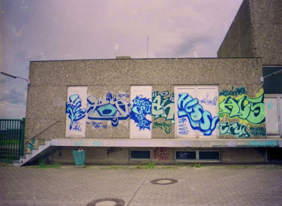 Graffiti Wall in Bayreuth - Photo by AMIDNIGHT - Bayreuth, hls
