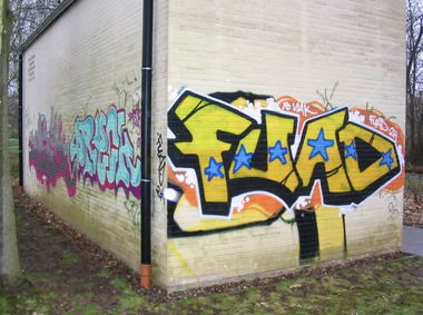 Graffiti Wall in Bayreuth - Photo by AMIDNIGHT - Bayreuth, fuad, dreck