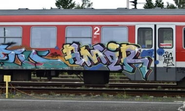 Graffiti Wall in Bayreuth - Photo by AMIDNIGHT - Bayreuth, AMIR, Weiden