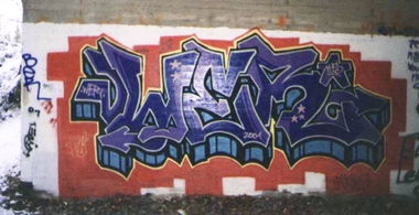 Graffiti Wall in Bayreuth - Photo by AMIDNIGHT - Bayreuth, wer, hls