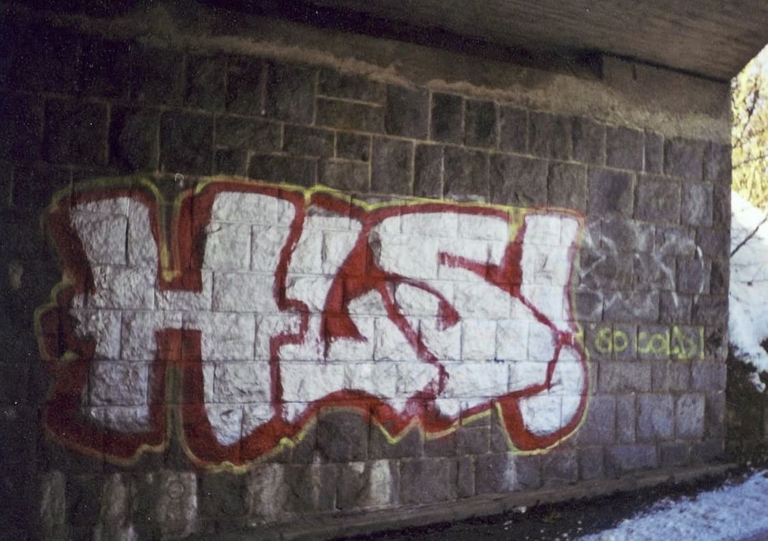 Graffiti Wall in Bayreuth - Photo by AMIDNIGHT - Bayreuth, HLS