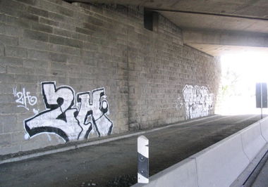 Graffiti Wall in Bayreuth - Photo by AMIDNIGHT - Bayreuth, 2H, PSQ