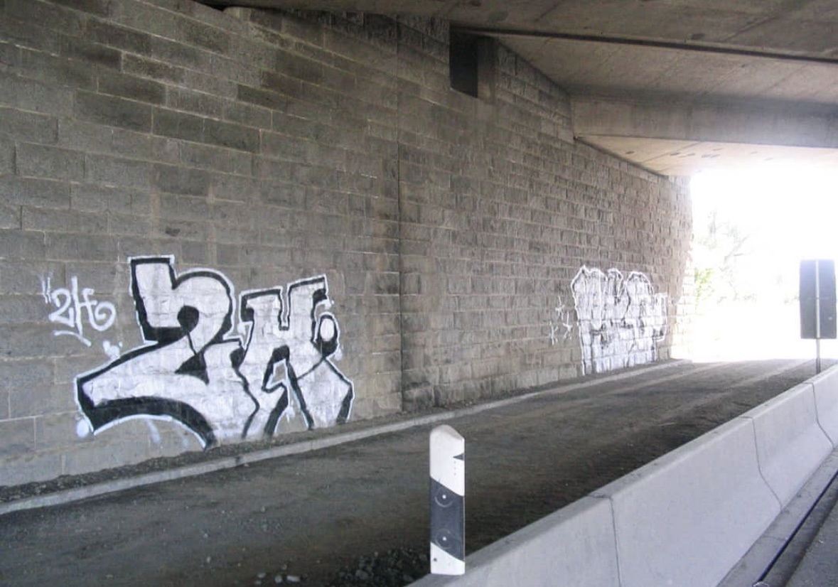 Graffiti Wall in Bayreuth - Photo by AMIDNIGHT - Bayreuth, 2H, PSQ