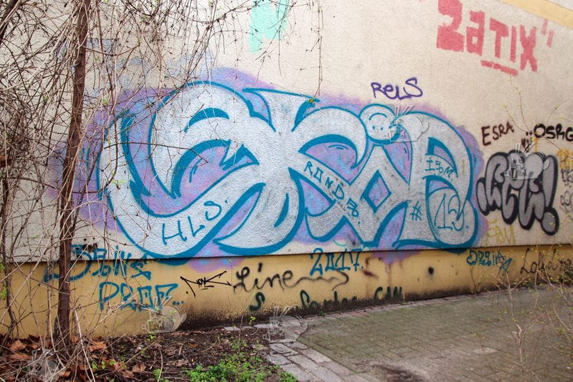 Graffiti Wall in Bayreuth - Photo by AMIDNIGHT - Bayreuth, hls, Farbsucht