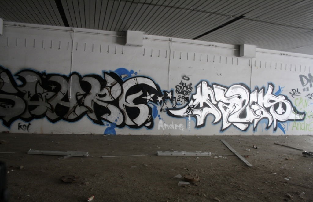 Graffiti Wall in Bayreuth - Photo by AMIDNIGHT - Bayreuth, manos, shark