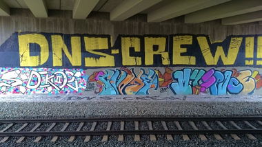 Graffiti Wall in Bayreuth - Photo by AMIDNIGHT - bayreuth, DNSC, ASF