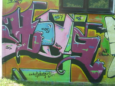 Graffiti Wall in Bayreuth - Photo by AMIDNIGHT - Bayreuth, Honig, Bdk