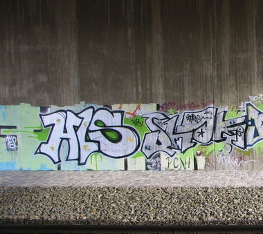 Graffiti Wall in Bayreuth - Photo by AMIDNIGHT - Bayreuth, hls, shake