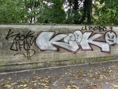 Graffiti Wall in Bayreuth - Photo by AMIDNIGHT - Bayreuth, kook, ufs