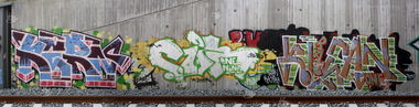 Graffiti Wall in Bayreuth - Photo by AMIDNIGHT - Bayreuth, hls, Farbsucht