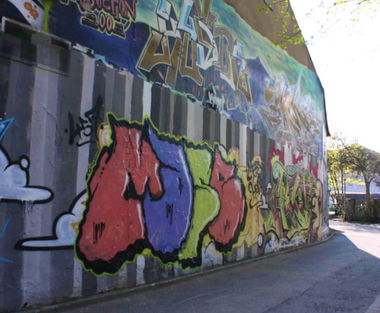 Graffiti Wall in Bayreuth - Photo by AMIDNIGHT - Bayreuth, MASE, 457