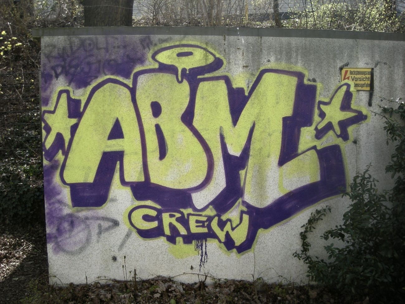 Graffiti Wall in Bayreuth - Photo by AMIDNIGHT - ABM, BAYREUTH