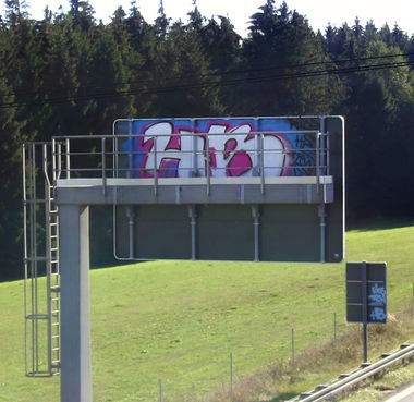 Graffiti Wall in Bayreuth - Photo by AMIDNIGHT - Bayreuth, hb