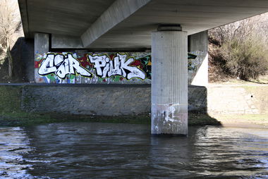 Graffiti Wall in Bayreuth - Photo by AMIDNIGHT - Bayreuth, HLS, PIUK