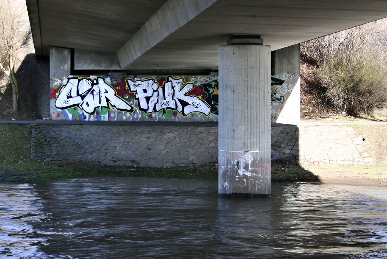 Graffiti Wall in Bayreuth - Photo by AMIDNIGHT - Bayreuth, HLS, PIUK