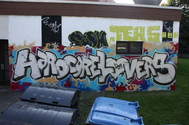 Graffiti Wall in Bayreuth - Photo by AMIDNIGHT - Bayreuth, HLS