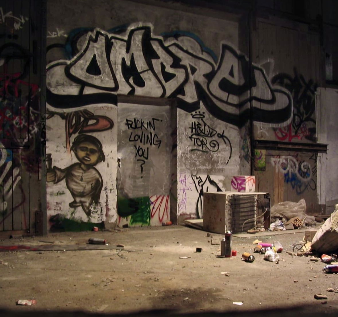 Graffiti Wall in Bayreuth - Photo by AMIDNIGHT - Bayreuth, Hombre