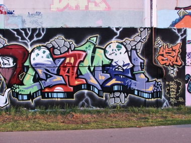 Graffiti Wall in Bayreuth - Photo by AMIDNIGHT - Mase, Held, Same