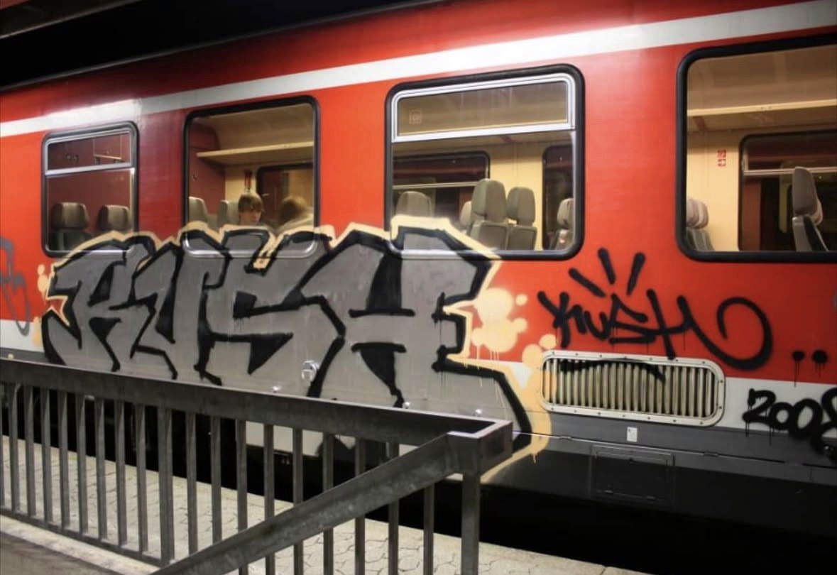 Graffiti Wall in Bayreuth - Photo by AMIDNIGHT - Bayreuth, kush, hls