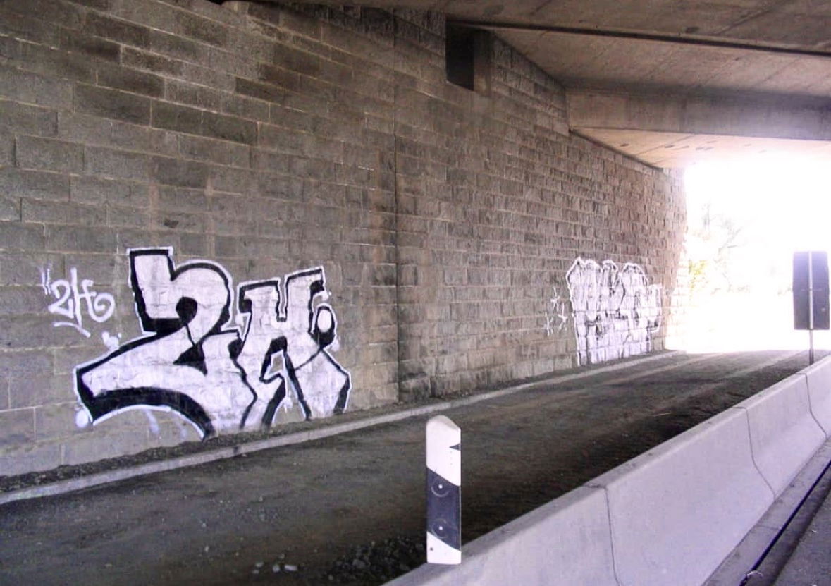 Graffiti Wall in Bayreuth - Photo by AMIDNIGHT - Bayreuth, 2H