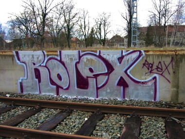 Graffiti Wall in Bayreuth - Photo by AMIDNIGHT - Bayreuth, Rolex, Farbsucht