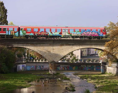 Graffiti Wall in Bayreuth - Photo by AMIDNIGHT - Bayreuth