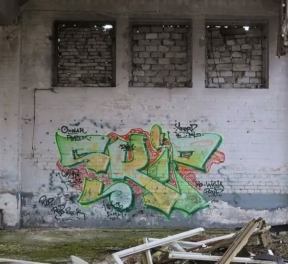 Graffiti Wall in Bayreuth - Photo by AMIDNIGHT - Bayreuth, skip, hls