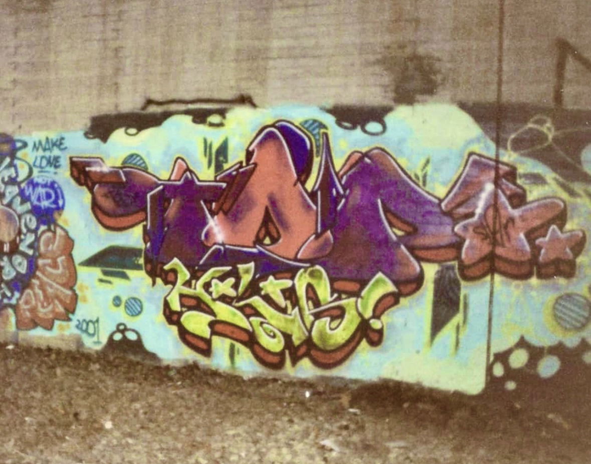 Graffiti Wall in Bayreuth - Photo by AMIDNIGHT - Bayreuth, hls, top