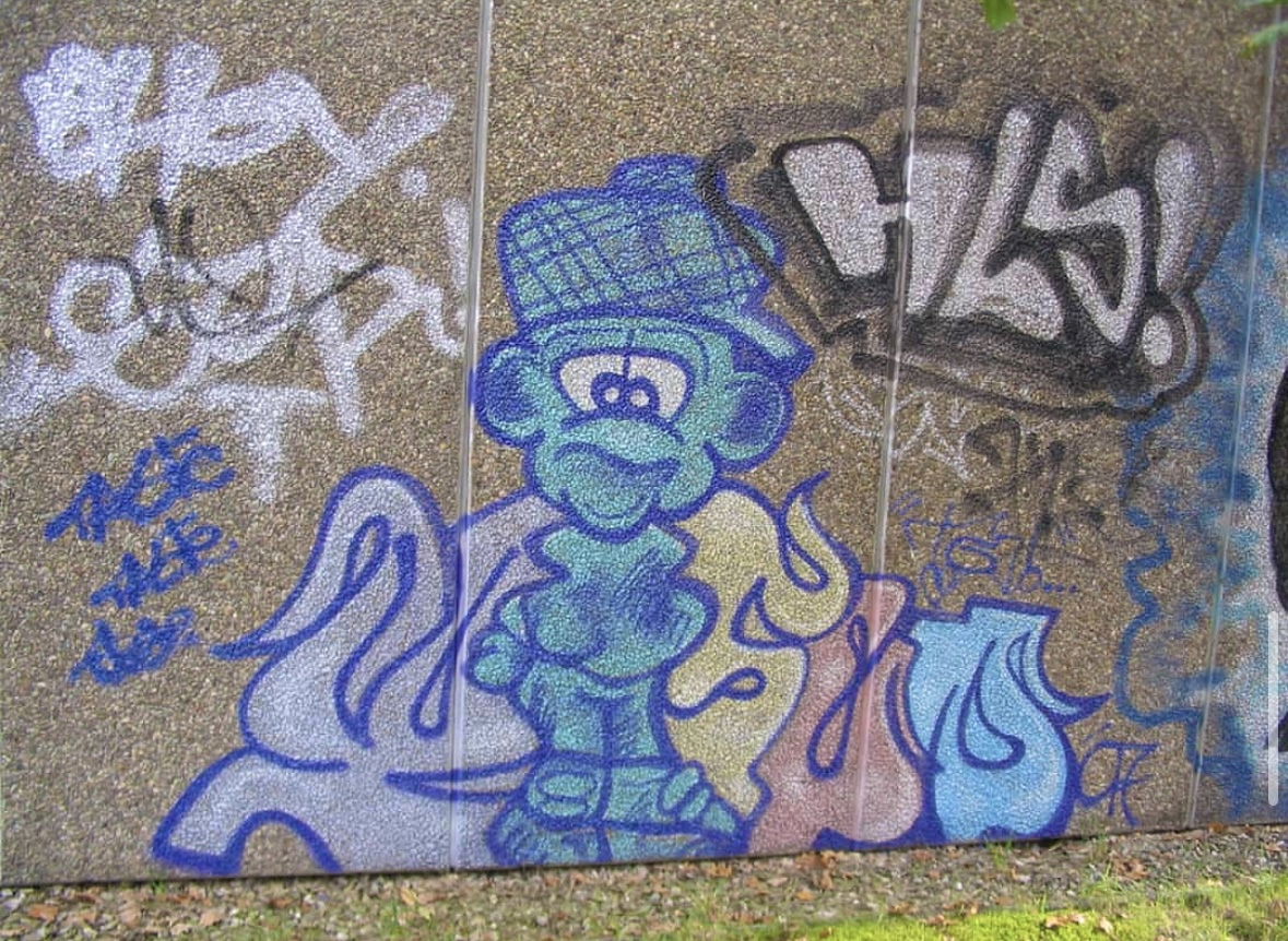 Graffiti Wall in Bayreuth - Photo by AMIDNIGHT - Bayreuth, HLS