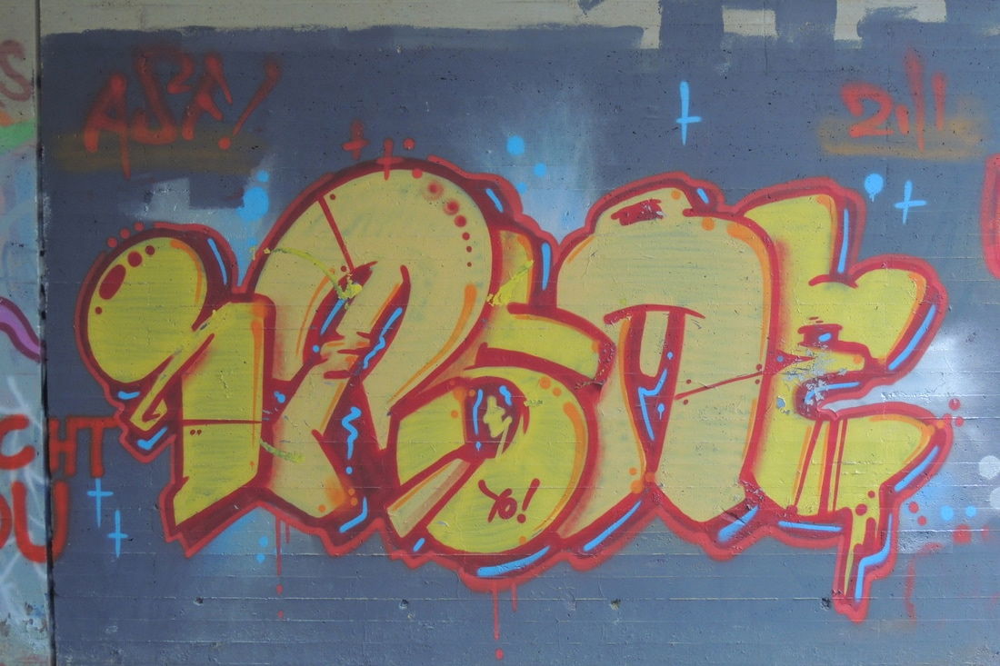 Graffiti Wall in Bayreuth - Photo by AMIDNIGHT - Bayreuth, Itsme