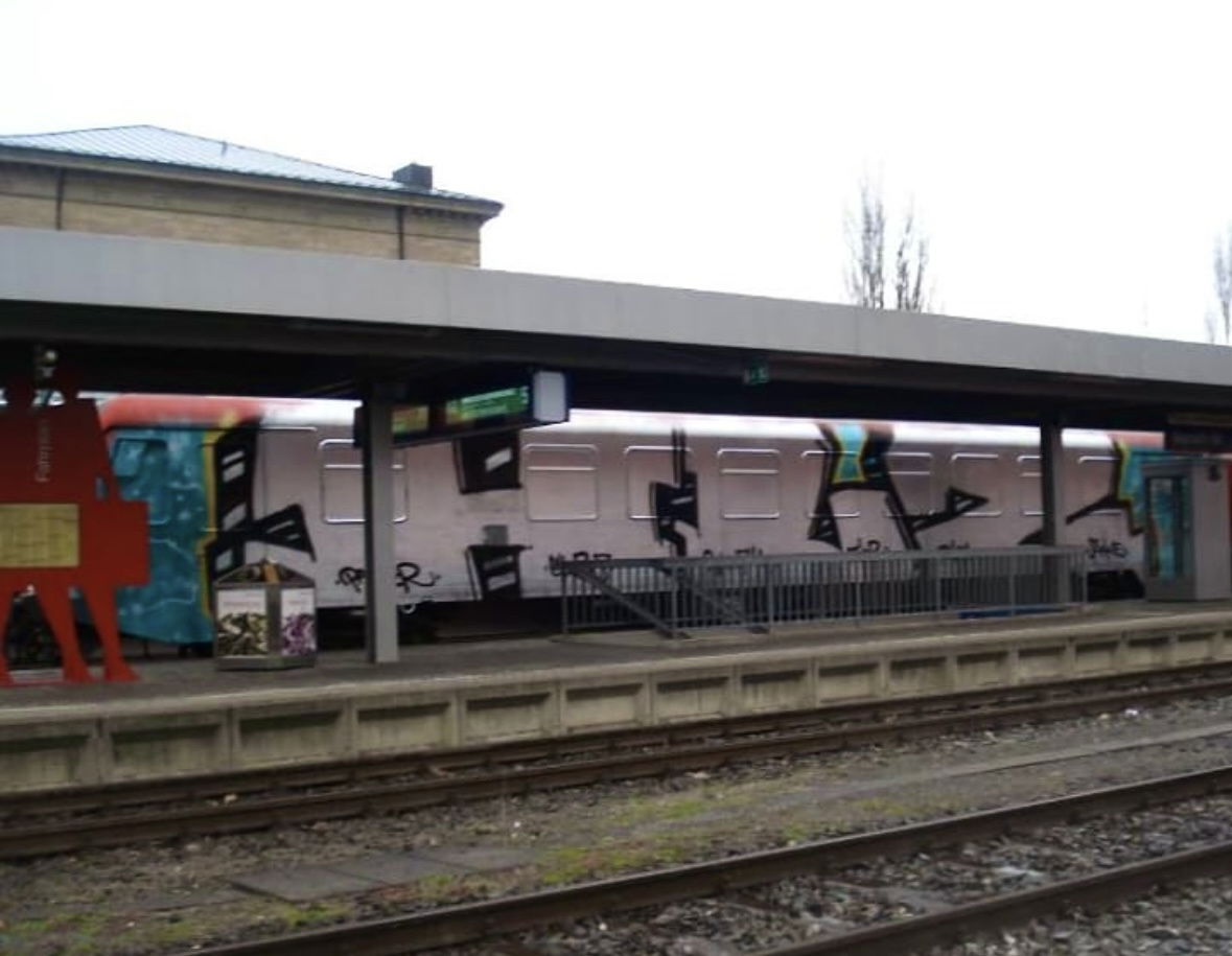 Graffiti Wall in Bayreuth - Photo by AMIDNIGHT - Bayreuth, HLS