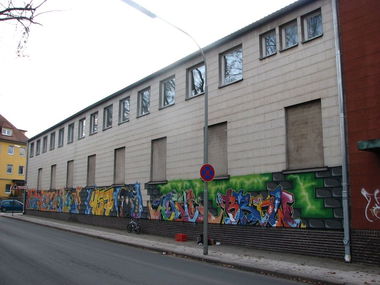 Graffiti Wall in Bayreuth - Photo by AMIDNIGHT - Held, Spy, Mase