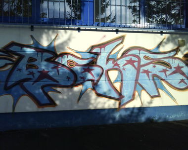 Graffiti Wall in Bayreuth - Photo by AMIDNIGHT - Bayreuth, beks