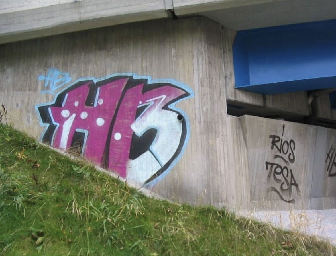 Graffiti Wall in Bayreuth - Photo by AMIDNIGHT - Bayreuth, hb