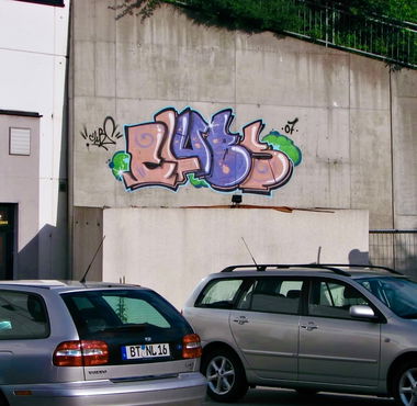Graffiti Wall in Bayreuth - Photo by AMIDNIGHT - Bayreuth, clubs, hls