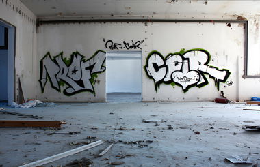 Graffiti Wall in Bayreuth - Photo by AMIDNIGHT - Bayreuth, HLS, PROF