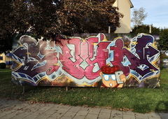 Graffiti Wall in Bayreuth - Photo by AMIDNIGHT - ZORN, SAYN