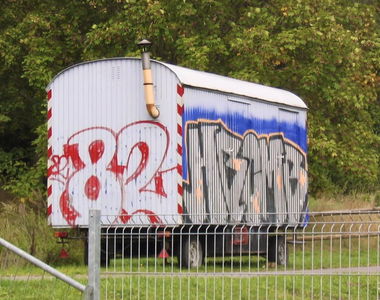 Graffiti Wall in Bayreuth - Photo by AMIDNIGHT - Bayreuth, hb