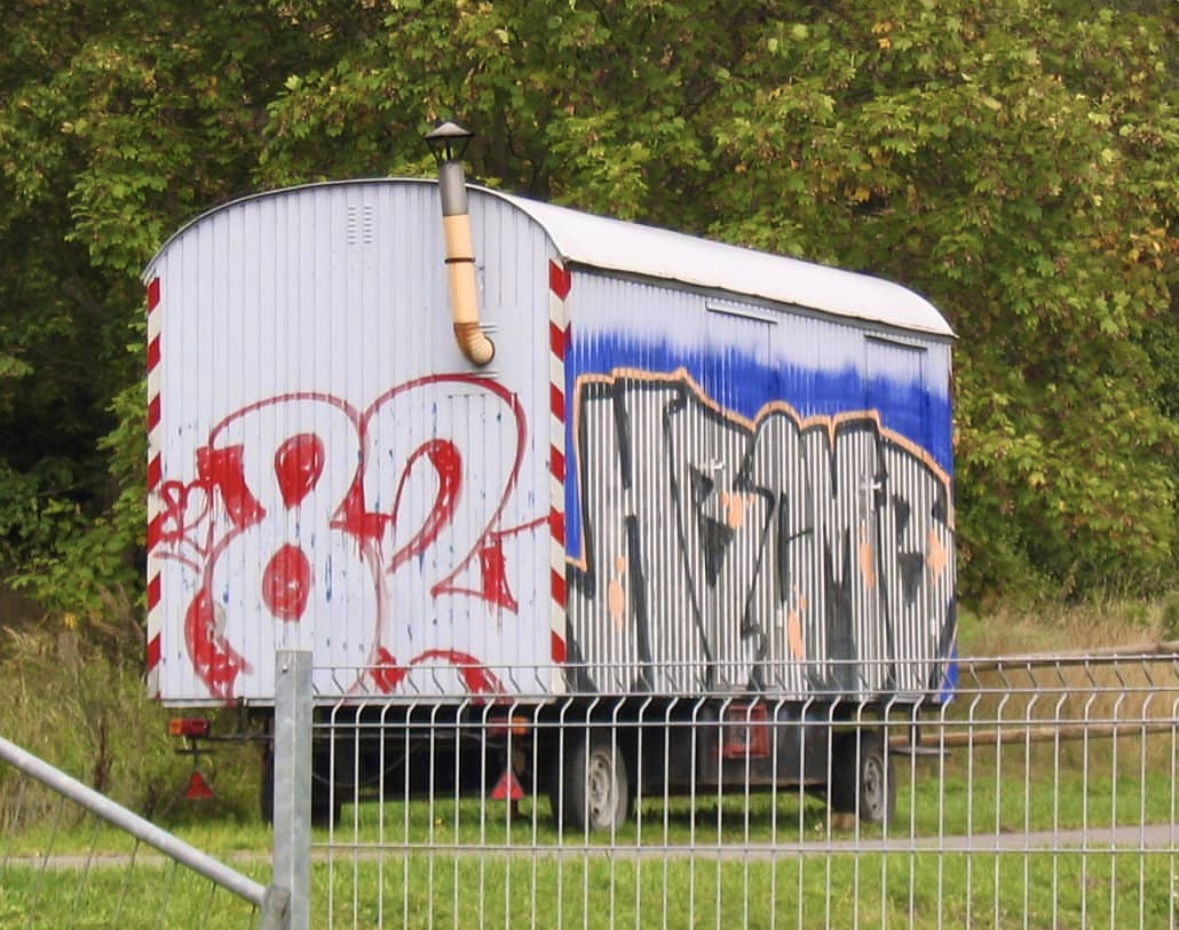 Graffiti Wall in Bayreuth - Photo by AMIDNIGHT - Bayreuth, hb