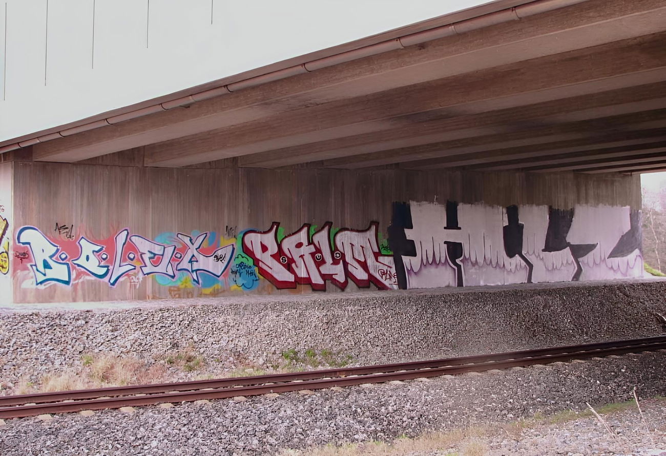 Graffiti Wall in Bayreuth - Photo by AMIDNIGHT - Bayreuth, HLS, PALM