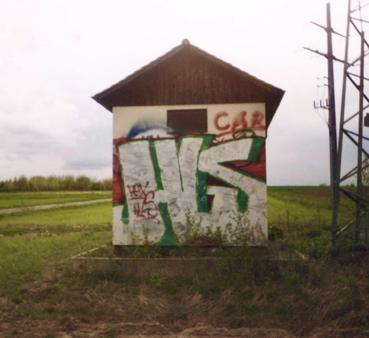 Graffiti Wall in Bayreuth - Photo by AMIDNIGHT - Bayreuth, HLS