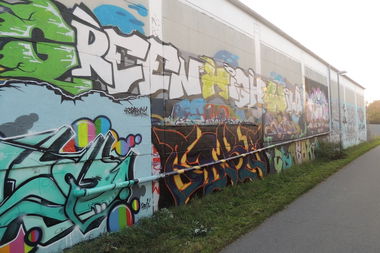 Graffiti Wall in Bayreuth - Photo by AMIDNIGHT - Bayreuth, ghw