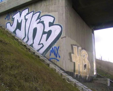 Graffiti Wall in Bayreuth - Photo by AMIDNIGHT - Bayreuth, MIKS