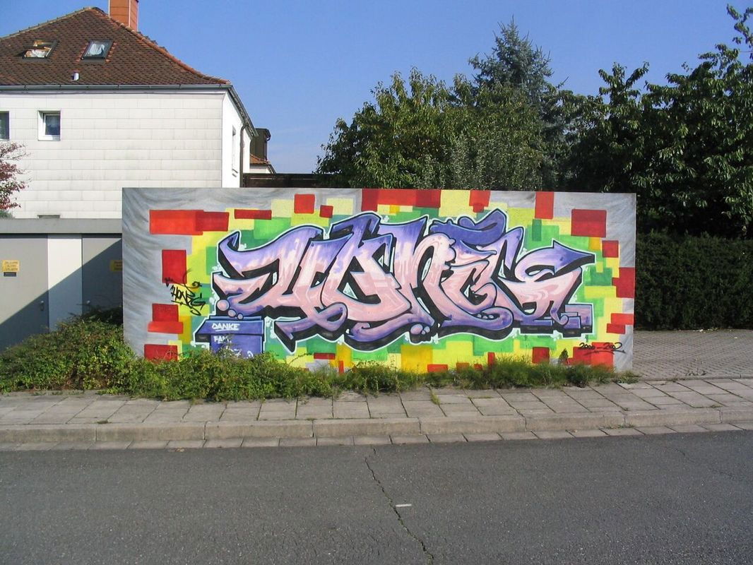 Graffiti Wall in Bayreuth - Photo by AMIDNIGHT - HONIG, Bayreuth