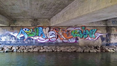 Graffiti Wall in Bayreuth - Photo by AMIDNIGHT - ASF, Bayreuth