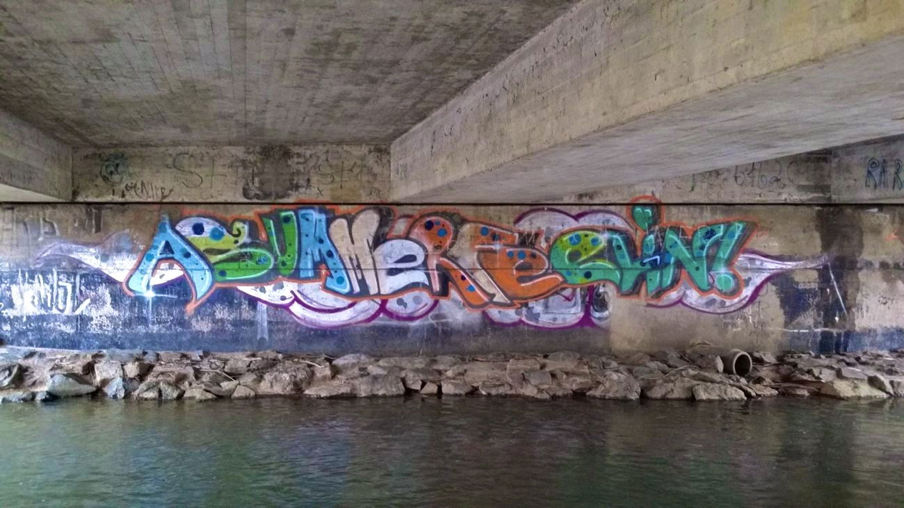 Graffiti Wall in Bayreuth - Photo by AMIDNIGHT - ASF, Bayreuth