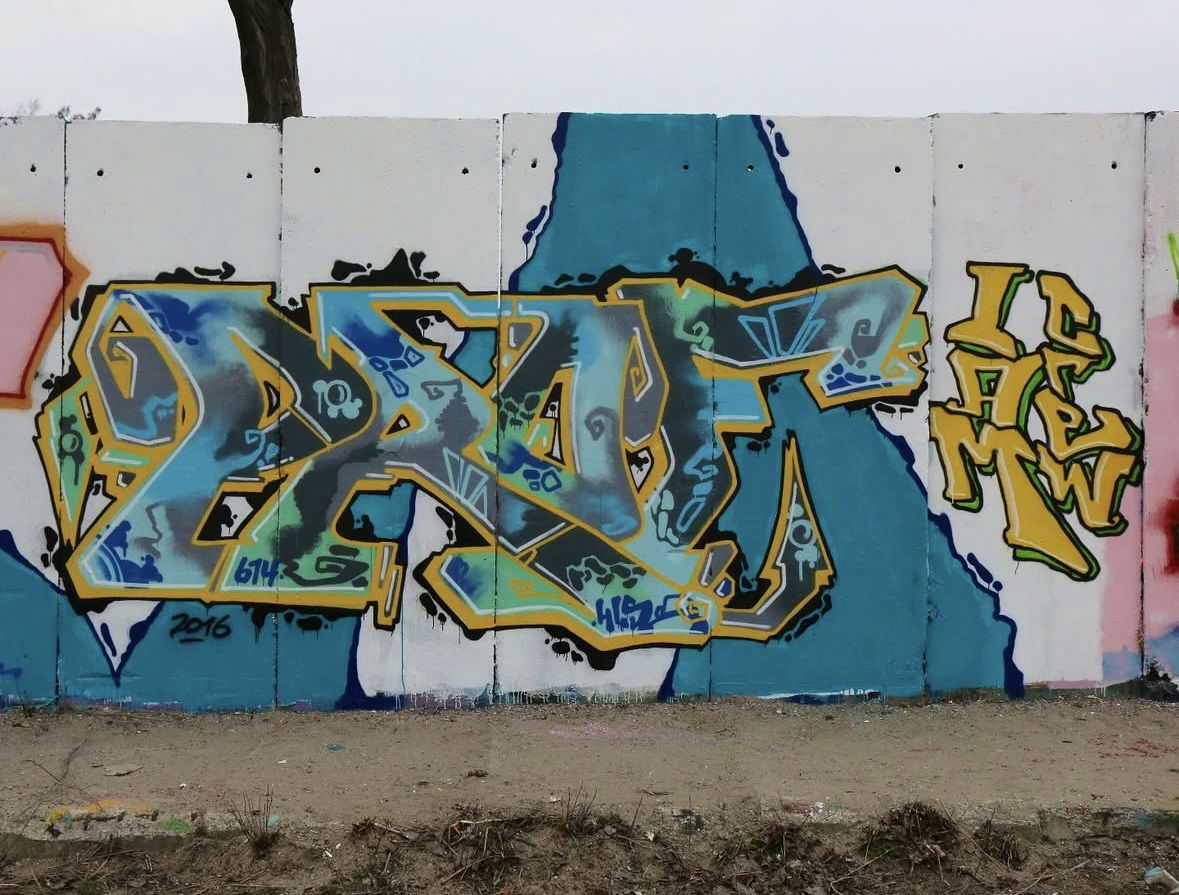 Graffiti Wall in Bayreuth - Photo by AMIDNIGHT - Bayreuth, prof, hls