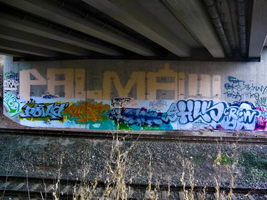 Graffiti Wall in Bayreuth - Photo by AMIDNIGHT - Bayreuth, POKAL, TASTE