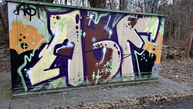Graffiti Wall in Bayreuth - Photo by AMIDNIGHT - Bayreuth, asf